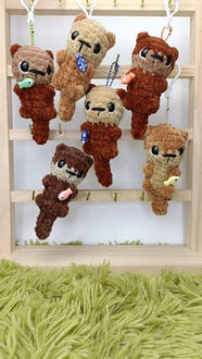 Porte-clés Loutres 10€