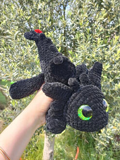 Dragon Toothless-Crocmou 50€