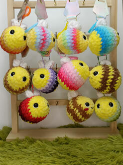 Porte-clés Abeilles 10€